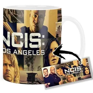 NCIS Los Angeles Chris O'Donnell LL Cool J Daniela Ruah Eric Christian Olsen Tasse Keramikbecher Mug