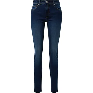 QS Jeans Sadie / Mid Rise / Skinny Leg - blau - 34/32