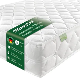 Dreamstar Ergo Flex XXL 80 x 200 cm H2/H3