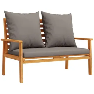 vidaXL Gartensofa 120 x 68 x 81 cm Grau