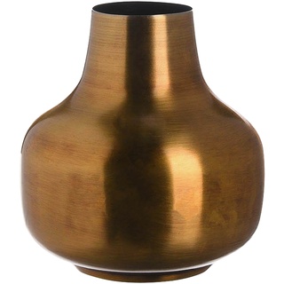 Vase METALL ca.9x10cm, gold