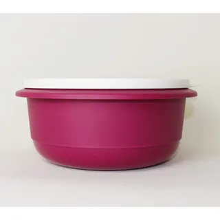 TUPPERWARE Peng Schüssel 2,0L in Brombeere Weiß Rührschüssel, Servierschüssel + 450 ml Aloha