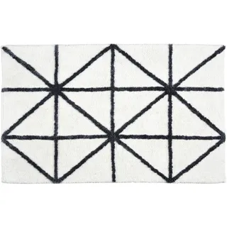 Schöner Wohnen Badteppich Barbados Schwarz 67 x 110 cm