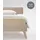 Single-Jersey 120 x 200 cm beige