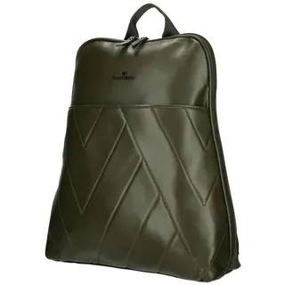 Christian Wippermann Cityrucksack Rucksack City Bag Plane Tasche Bag (einzeln), Wasserabweisend grün