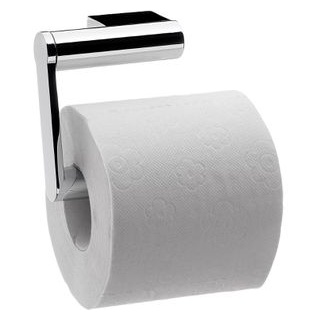 Emco Toilettenpapierspender System 2, Metall, für 1 Kleinrolle, chrom