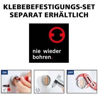 Trendline Toilettenpapierhalter Edelstahl gebürstet Simple Round mit Deckel