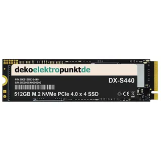 512GB M.2 NVMe Gen4 SSD Festplatte passend für Dell Latitude 5320