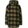 Hooded Oversized Sherpa Jacke beige noir XL