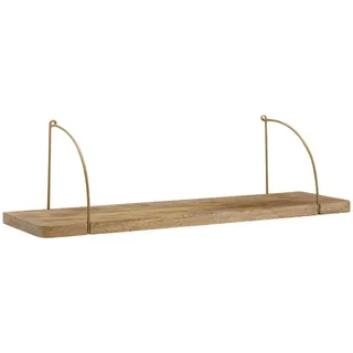 Wohnling Wandregal 60 x 25 x 22 cm Braun