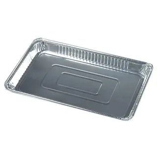 Papstar Starpak 3 Gastronorm-Behälter, Alu eckig 5,2 l 3,7 cm x 32,5 cm x 52,5 cm 1/1