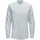 Slim Fit Langarmhemd Silber XXL