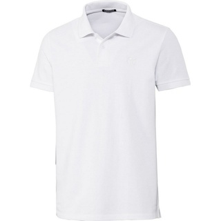Chiemsee Poloshirt aus reinem Baumwoll-Piqué weiß L