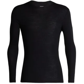 Icebreaker 175 Everyday Crew Merino Langarm-baselayer Schwarz S