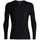 Crew Merino Langarm-baselayer Schwarz S