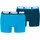 Everyday Basic Boxershorts Blau XL 2er