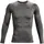 Armour HeatGear Armour langarm Funktionsshirt Herren 090 carbon heather/black L