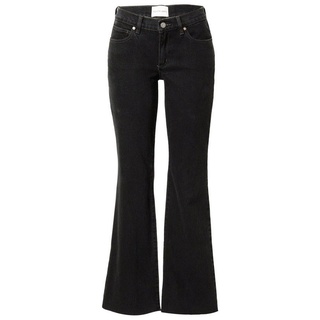 Abrand Bootcut-Jeans (1-tlg) Fransen schwarz 27