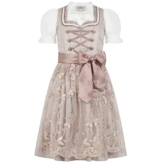 Nübler Kinderdirndl 3-teilig Stella in Taupe | Gr.: 176