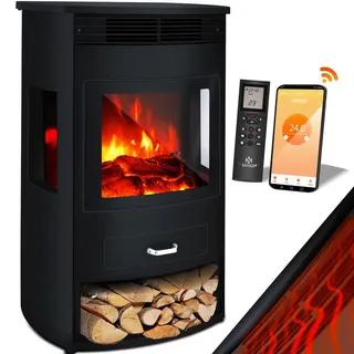 Kesser Prio Elektrokamin schwarz