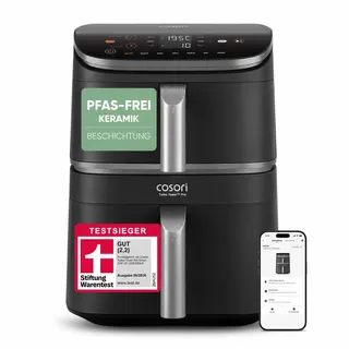COSORI Turbo Tower Pro Smart CAF-DC113S-ADE Silber