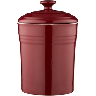 Barbary & Oak Vorratsdose, Silikon Steinzeug Keramik, Bordeaux Rot, 23cm