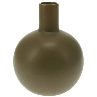 ZauberDeko Dekovase Deko Vase Rund Porzellan Klein 4 Farben Flaschenvase Blumenvase 13 cm