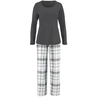 Arizona Pyjama kariert grau 32/34