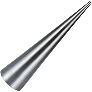 Städter Schillerlocken 6-tlg., Edelstahl-Dessertformen, 14 cm, ø 0,3–3,5 cm | konische Backformen, rostfrei, spülmaschinengeeignet, glänzende Oberfläche, für Blätterteig-Röllchen und Fingerfood