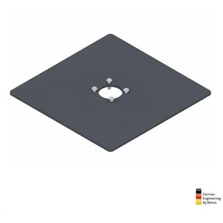 Novus Zubehör POS Standfuß-Platte 360x360 mm (795+1705+003), schwarz