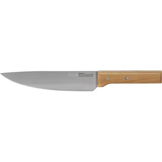 Opinel Parallele No.118 Chefmesser 20 cm Braun/Silberfarben