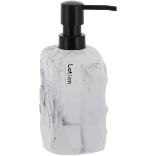Seifenspender Paola Aus Gefliestem Polyresin Mit Steineffekt 400 Ml - Marmor - Tendance
