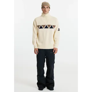 SOS Pullover Aboda braun / dunkelbraun / offwhite M,