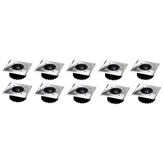 10x LED Solar-Bodeneinbauleuchte Bodenstrahler Bodeneinbaustrahler Solarlampe 10x LED Solar-Bodeneinbauleuchte Bodenstrahler Bodeneinbaustrahler So...