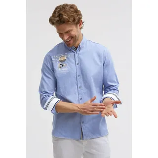 Gaastra Langarmhemd Blau M
