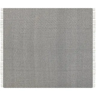 Beliani Kuscheldecke CHYAMA 220 x 240 cm Schwarz/Weiß