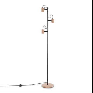 Paco Home Tischlampe Natur