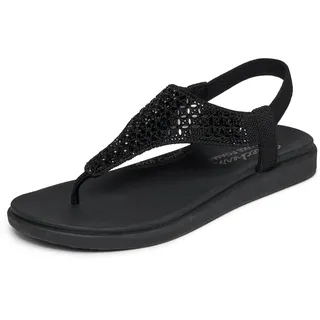 SKECHERS Meditation Luxe Damen Schwarz 35