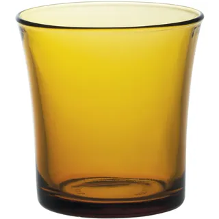 Duralex 1011DB06A0111 Lys Vermeil Trinkglas, Wasserglas, Saftglas, 210ml, Glas, bernstein, 6 Stück