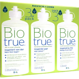 Bausch + Lomb Biotrue Kombi-Lösung 3 x 300 ml