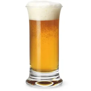 Holmegaard Bierglas 30 cl No. 5 aus mundgeblasenem Glas Originaldesign, klar