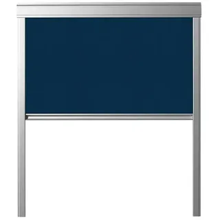 Verdunkelungsrollo DUA  (Dunkelblau, 55 x 78 cm, Passend für: Dachfenster 55 x 78 cm von Solid Elements, VELUX®, FAKRO®)
