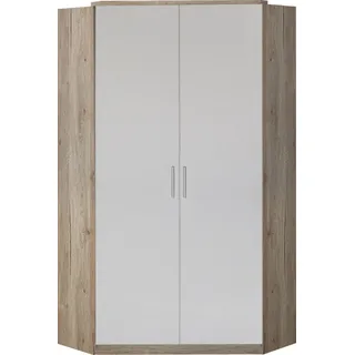 WIMEX Eckschrank Joker 2-türig weiß/eiche