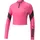 Fit 1/4 Zip Langarmshirt rosa XL