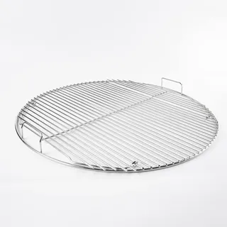 LOKHING 54,6 cm Grillrost Rund Klappbar für Weber 57 cm One-Touch, Performer, Bar-B-Kettle and Master-Touch Holzkohlegrills - Grillrost Ersatz 7436