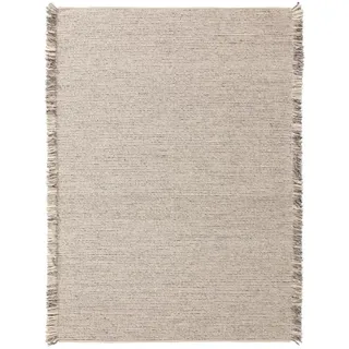 benuta Pure Wollteppich, Creme, Textil, Rechteckig, 300x400 cm, Gots, pflegeleicht, Teppiche & Böden, Teppiche, Naturteppiche