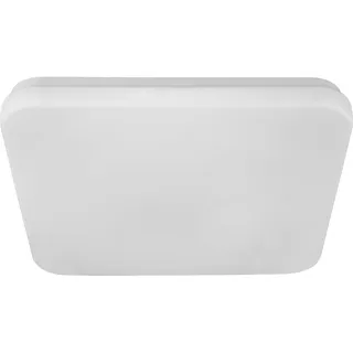 GLOBO LED Deckenleuchte 1 quadratisch weiß opal Metall