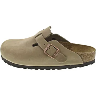 Birkenstock Boston Nubukleder geölt schmal tabacco brown 36