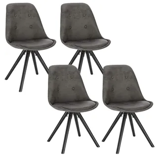WOLTU Esszimmerstühle 4er Set, Küchenstühle gepolstert