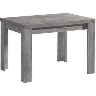 Tisch Esstisch Auszugstisch Küchentisch Funktionstisch ausziehbar MONZI Beton Grau Nb. 110 x 60 cm